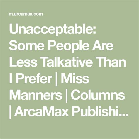 miss manners arcamax